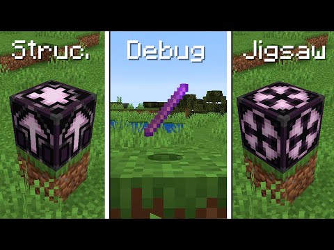 VAZEI TODOS OS BLOCOS SECRETOS DO MINECRAFT !