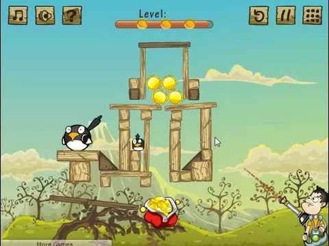 Томми против птиц (Прохождение Tommy Vs Birds)