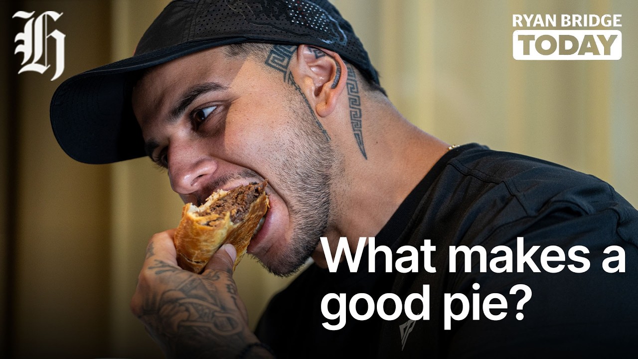 Wellington social media star Kosmos on what makes a good pie | Ryan Bridge TODAY