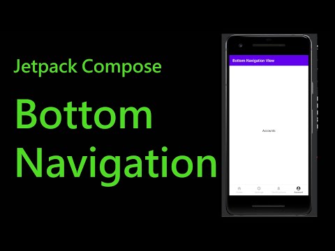 Bottom Navigation in Jetpack Compose | Kotlin | Android | Jetpack Compose | Vision Android | Simple