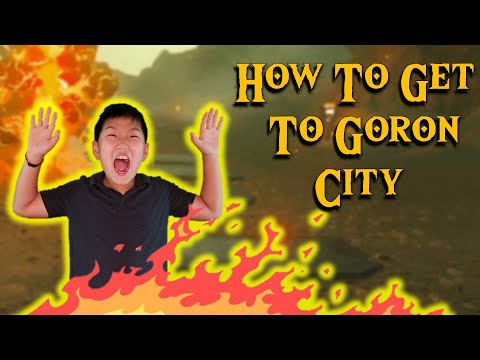 BOTW: How to get to Goron City.  This is part 1 of 4 on how to get to and defeat Vah Rudania!!!
