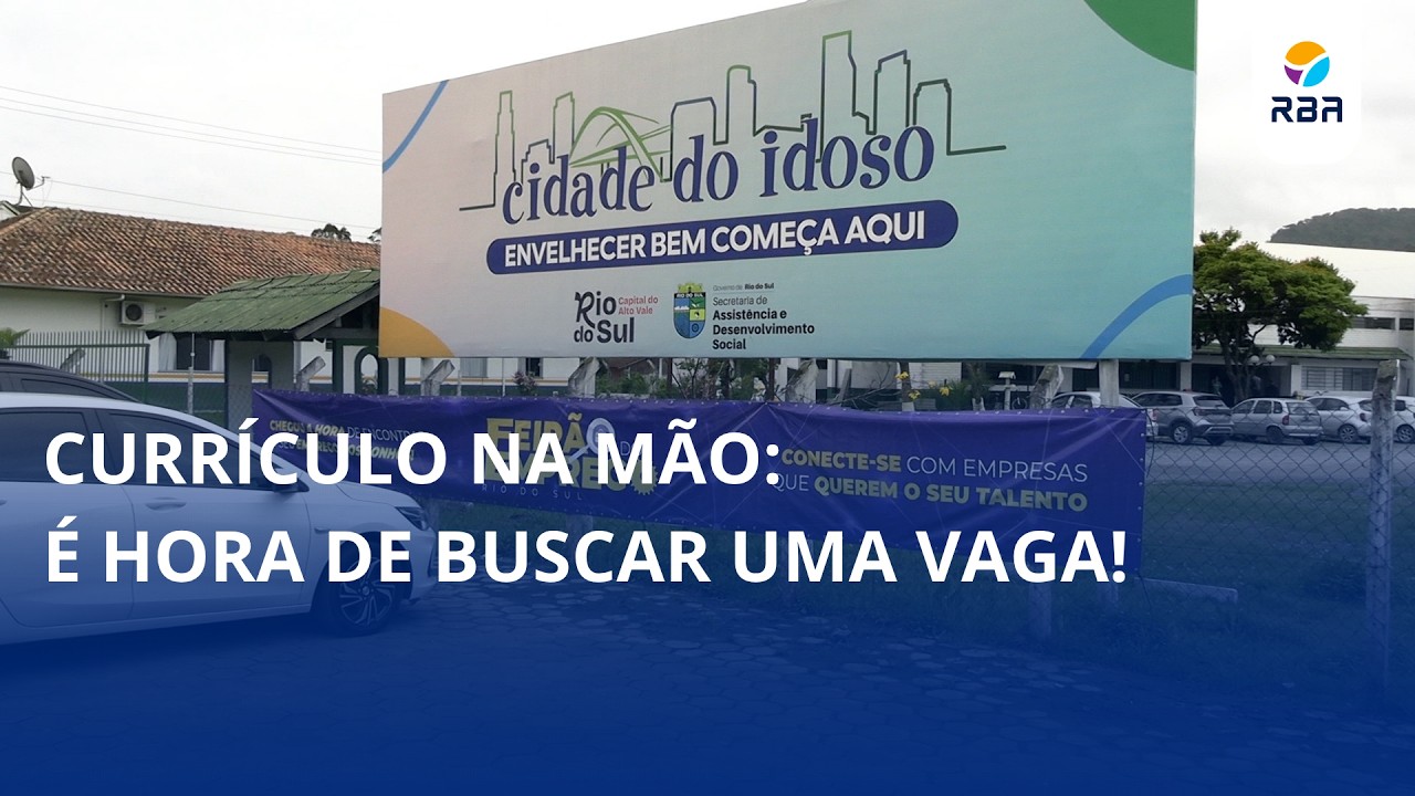Currículo na mão: é hora de buscar uma vaga!