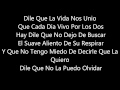 Enrique Iglesias - Dile que (paroles).wmv