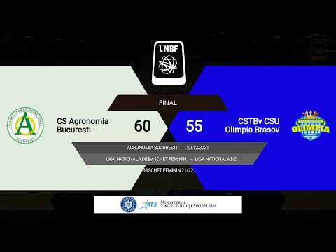 LNBF 2021-2022:  Agronomia București - Olimpia CSU Brașov
