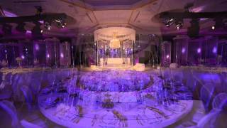 Royal Wedding Crystal Fairy Breath Theme in Habtoor Grand Hotel by Olivier Dolz Wedding Planner