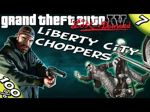 GTA IV TLAD [:Jim #1:] LIBERTY CITY CHOPPERS [100% Walkthrough]