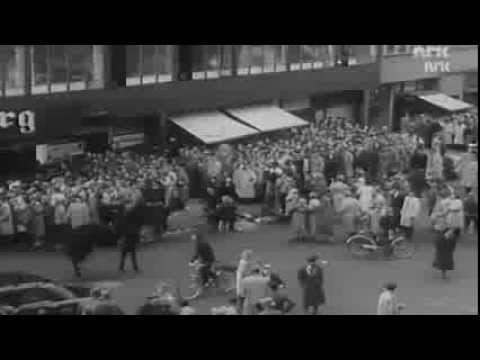 Louis Armstrong ankommer Oslo (1952)