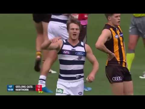2016 Toyota AFL  Geelong Cats vs Hawthorn Hawks 1 half 28 03 2016