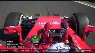 Sebastian Vettel   Ferrari Team Radio Message After second win in 2015 Hungarian GP