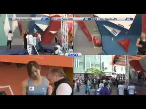 Climbing World Cup 2011 Boulder Eindhoven, NED - Women's Qualifications