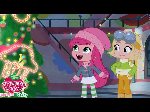 Strawberry Shortcake 🍓 Lighting the Berryworks Tree! 🍓 Christmas Cartoons for Kids - Kids TV Series, Kingdom Kids Zone - Strawberry Shortcake - WildBrain