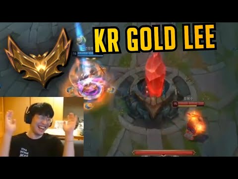 This Korean Gold Lee Sin Will Blow Your Mind!
