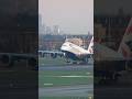 British Airways A380 Takeoff From London Heathrow
