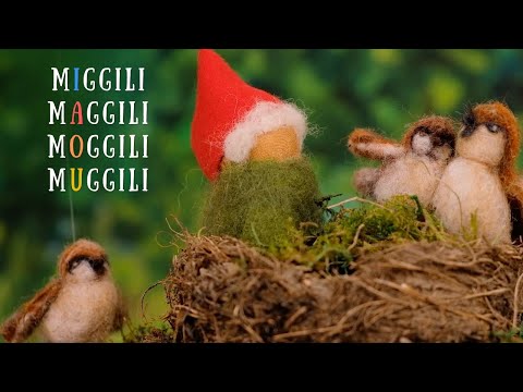 Kinder Märchen Puppentheater 🌲  Die Vier Zwerge