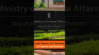 India rejects OIC remarks on Jammu and Kashmir