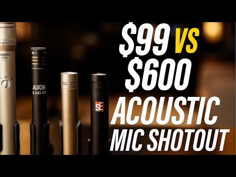 $99 vs $600 Acoustic Mic Shootout — Which One Sounds Best?