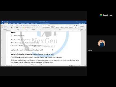 FM-INTRODUCTION TO COST OF CAPITAL