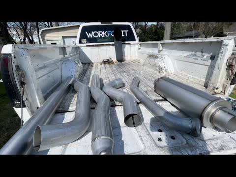 Installing 4” turbo back exhaust on 6.5 Diesel