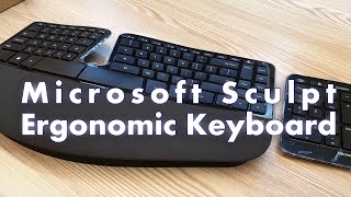 Microsoft SCULPT ergonomic keyboard for business (4K60FPS)