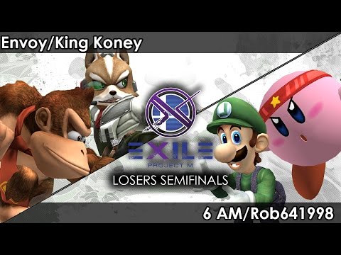 Project M: Envoy/King Koney V 6 AM/Rob641998 - Exile 81 Tournament SSBPM