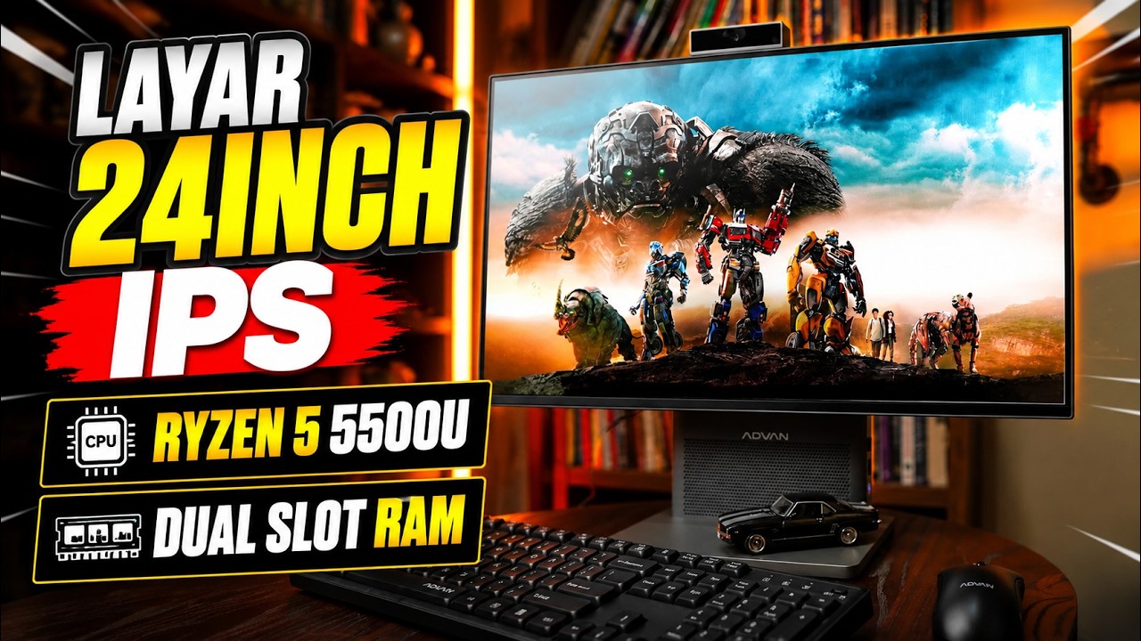 PC ALL IN ONE CUMA 7JUTAAN! Advan Force One