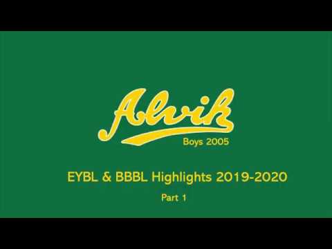 Alvik Boys 2005 EYBL & BBBL Highlights 2019-2020 Part 1
