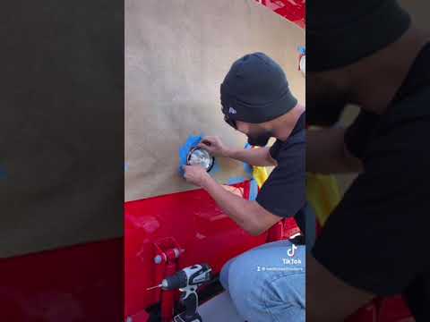 TRUX 4" Red Stop, Turn & Tail to White Back Up Round Flange Mount LED Light Installation Video