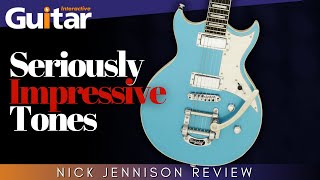 Video thumbnail for Aria PRO II 212-MK2 Bowery | Review | Nick Jennison by Guitar Interactive Magazine