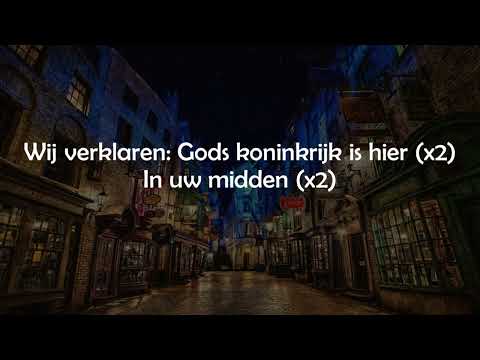 Opwekking met tekst 301 Wij verklaren Gods koninkrijk is hier (versie 1 stad)