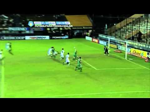 Se lo perdió abajo del arco.Ferro-Banfield.Fecha 27.Torneo Primera B Nacional.Fútbol Para Todos