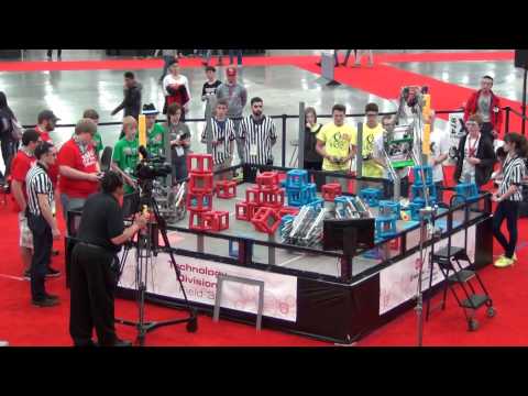 VEX Worlds VEX Skyrise Technology QF 4-2 2131D-1366 vs 6430-974X (R74 B76)