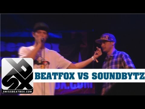BEATFOX VS SOUNDBYTZ - UK Beatbox Championship 2012 - 1/8 Final