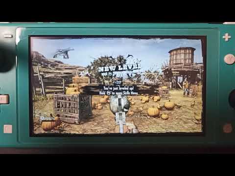 Call Of Juarez Gunslinger Nintendo Switch Lite Gameplay