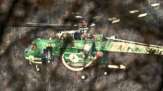 preview picture of video 'Sikorsky S64F I-CFAH CFS-101_01.avi'