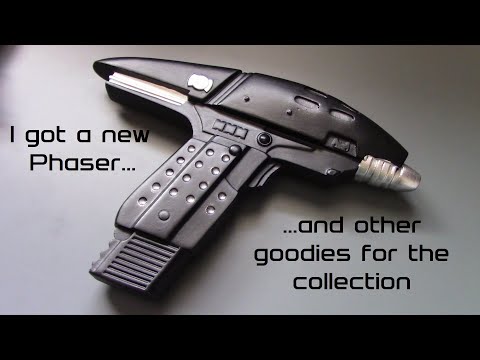 I Got a New Phaser and Other Goodies for the Collection - Thanks Eugene