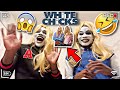 ACTING LIKE WHITE CHICKS TO GET OUR MAMA SISTER REACTION EXTREMELY HILARIOUS