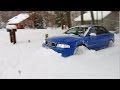 500 hp Audi S4 quattro vs 12"+ of fresh snow ...