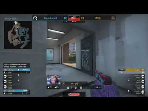 sergej 1v2 clutch | DreamHack Masters | Liquid vs ENCE