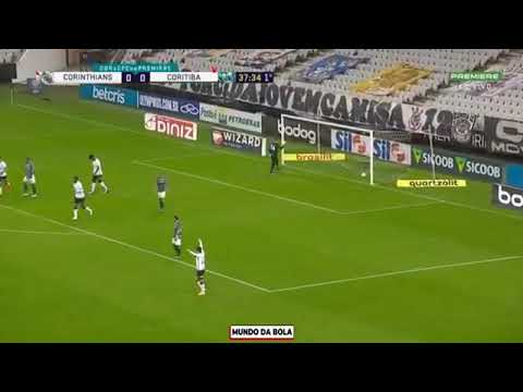 Primeiro gol do Leo Natel  Corinthians 1 x 0 Coritiba