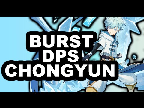 Chongyun DPS Burst Build  - Genshin Impact