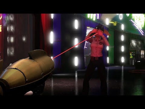 What Happens when you shoot at Vanessa with the Laser Gun at the beginning in FNAF: Security Breach?