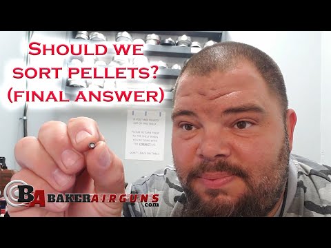 Should you sort pellets?  (the final answer)