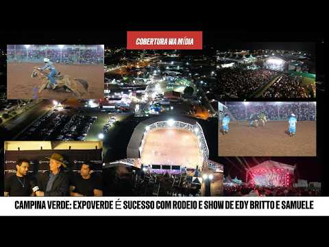 Campina Verde: Expoverde é sucesso com rodeio e show de Edy Britto e Samuel