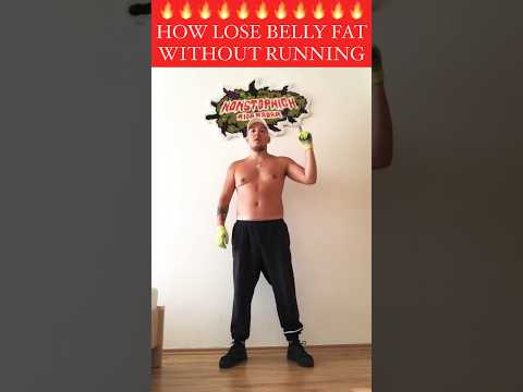 NO BELLY FAT WITHOUT RUNNING‼️ 5min 🔥