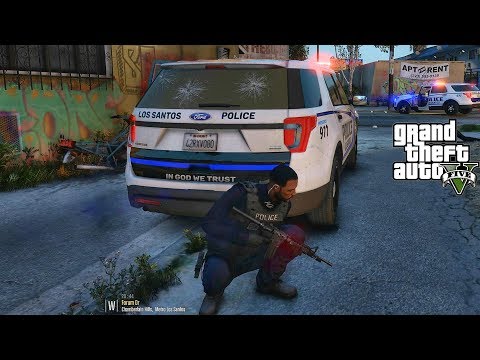 GTA 5 MODS LSPDFR 1044 - GANG UNIT PATROL!!! (GTA 5 REAL LIFE PC MOD)
