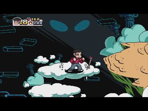 Scott Pilgrim vs. The World the game Final Boss: Gideon Graves