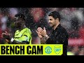 BENCH CAM | Manchester United vs Arsenal (0-1) | All the reactions & more victory at Old Trafford!
