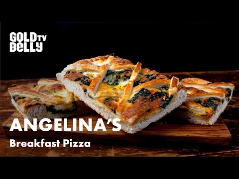 Pizza for Breakfast: Angelina Bakery's Breakfast Focaccia Pizza Starts the Day Right