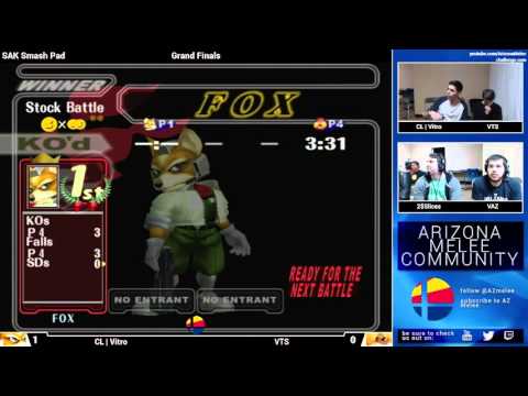 Smash Pad 1 GF: CL | Vitro (Fox) vs. VTS (Sheik)