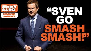 "Do You Like Swedish Food?" - Heckler Immediately Regretted This Question | Jimmy Carr Crowd Work 